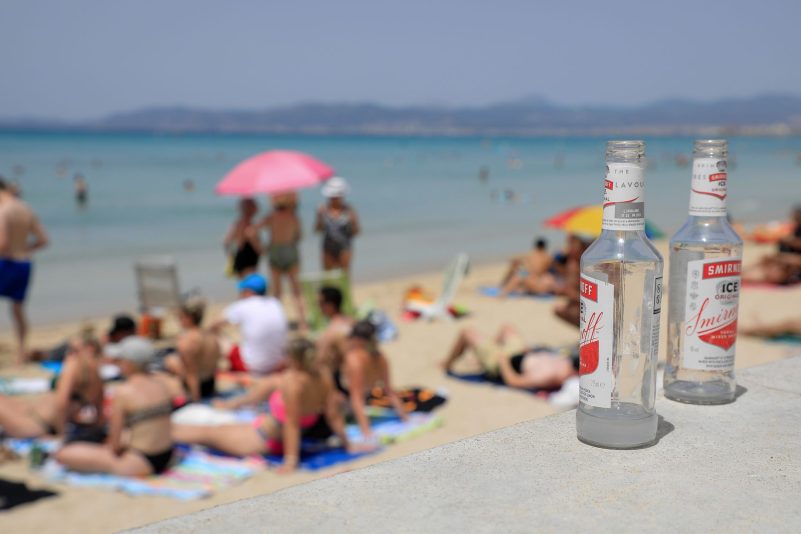 Am Ballerman wird es am Strand nicht nur wegen der steigenden Besucherzahlen immer enger. (Foto Archiv)