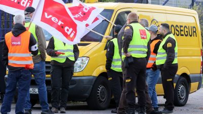 Streik bei Geldtransporten verlängert