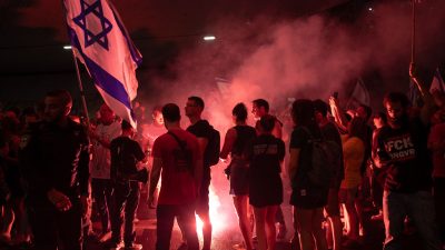 Massenproteste in Israel nach Bergung toter Gaza-Geiseln