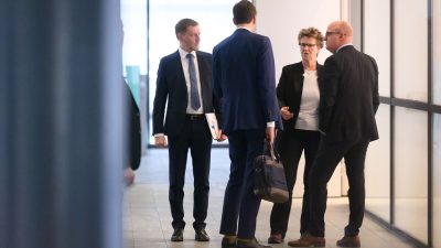 Die Sondierungen zur Regierungsbildung in Sachsen werden nach einer Unterbrechung fortgesetzt (Archivbild)