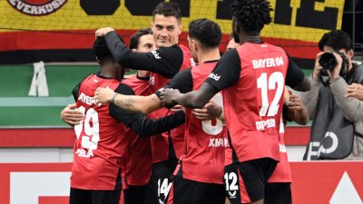 Leverkusen und Leipzig erreichen Pokal-Achtelfinale