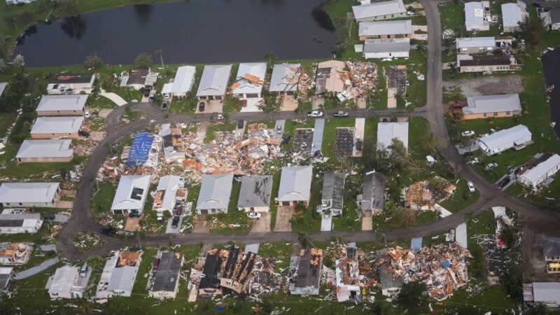 Zerstörung nach Hurrikan Milton in Florida