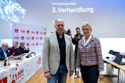 Weitere Warnstreiks und Verhandlungen bei Metallern