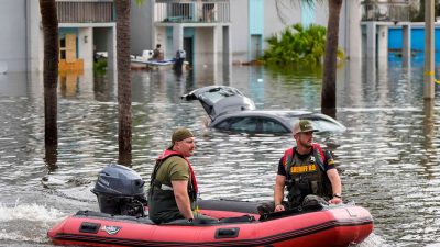 Zerstörung in Florida nach Hurrikan „Milton“ – weitere Gefahr