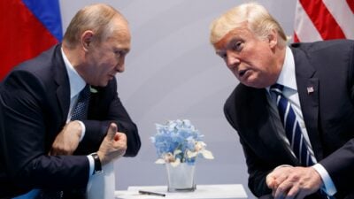 Trump ist nur ein Mal in der Bundesrepublik - und trifft zu diesem Anlass erstmals Putin. (Archivbild)