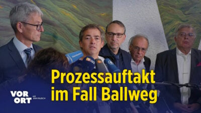 Prozessauftakt im Fall Michael Ballweg: Pressestatements Gericht Staatsanwaltschaft und Angeklagtem