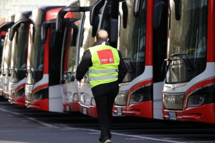 Warnstreik im Busverkehr in Schleswig-Holstein beginnt
