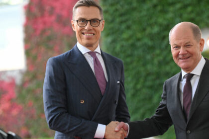 Scholz trifft Finnlands Präsident zum Arbeitstreffen im Kanzleramt