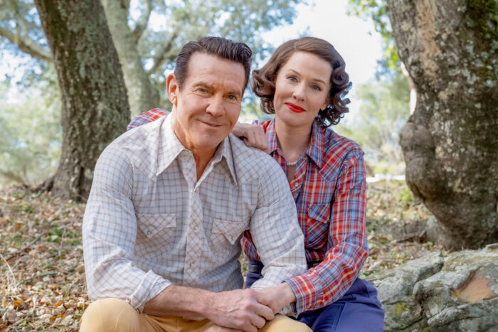 Ronald Reagan and Nancy Reasgan at Ranch del Cielo. Credit: Rob Batzdorff