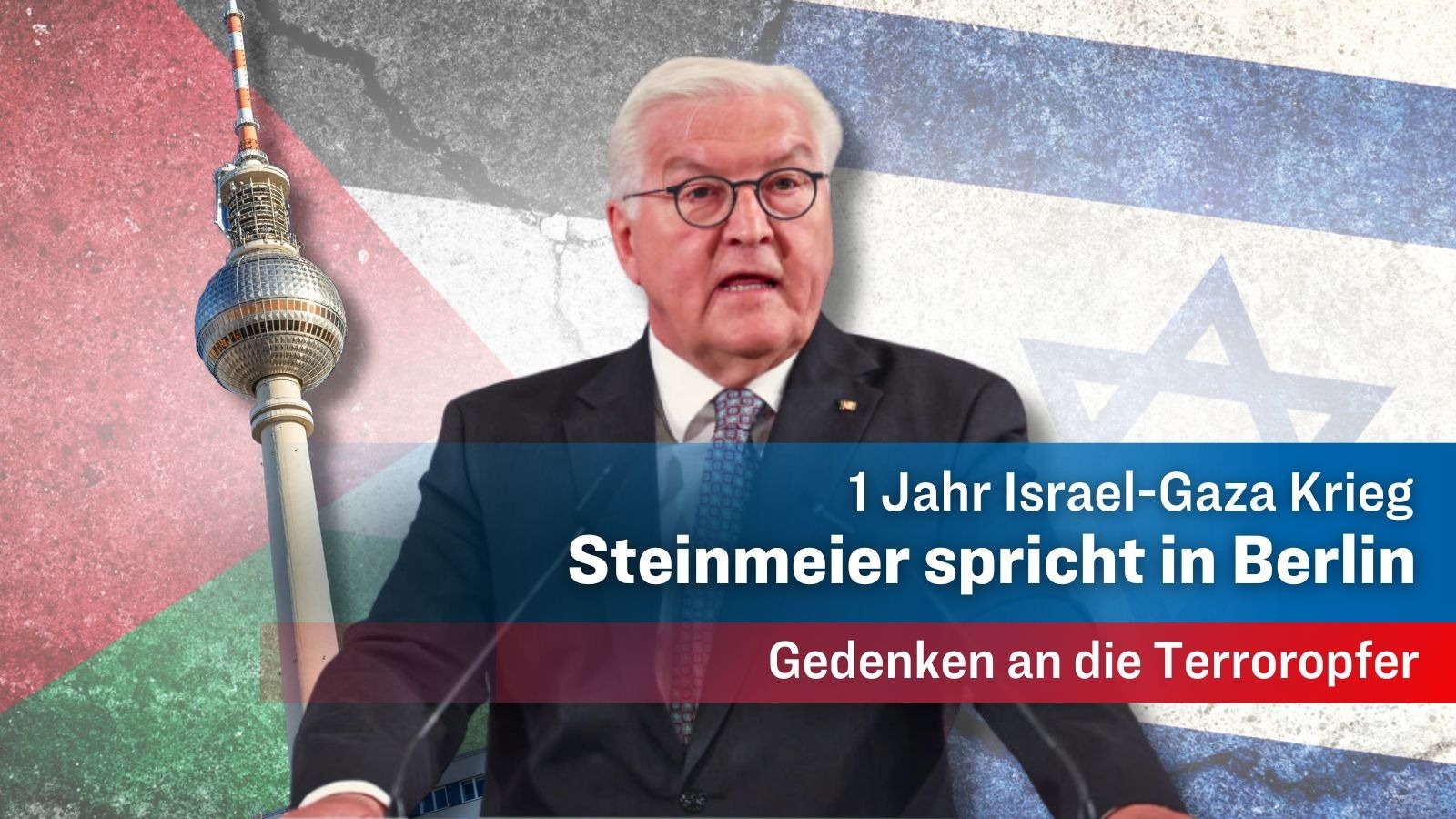 Steinmeier gedenkt der Opfer des Hamas-Angriffs zum Jahrestag