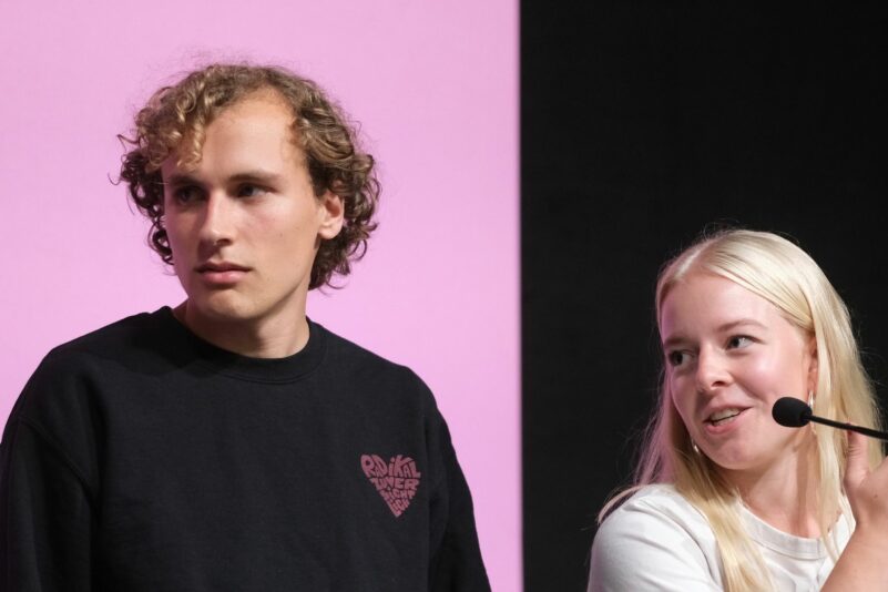 Sie führen die Grüne Jugend nun an - Jakob Blasel und Jette Nietzard