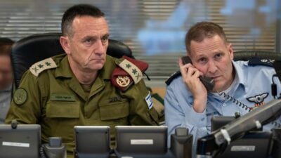 Israels Armeechef Halevi leitet den Angriff. (Archivbild)