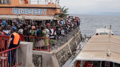 Schiff sinkt im Kongo: Hunderte Tote befürchtet