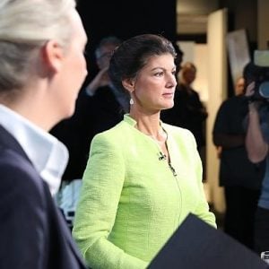 Wagenknecht und Weidel zeigen in TV-Duell viele Gemeinsamkeiten