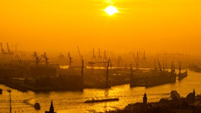 Weniger Schwefel, weniger Wolken, erhöhte Sonneneinstrahlung, stärkere Erwärmung