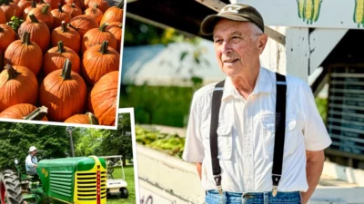 81-jähriger Landwirt bewirtschaftet weiterhin Land und bildet junge Leute aus