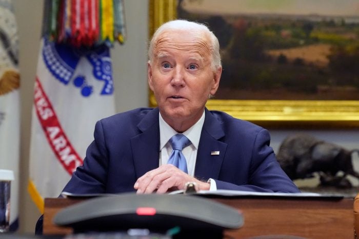 Biden wirbt für ausgewogene Reaktion. 