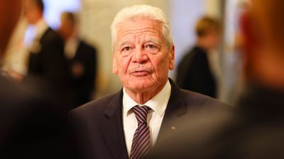 Gauck hält nichts von einem AfD-Verbotsverfahren