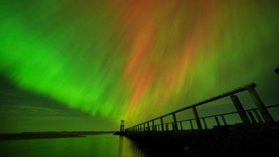 Je weiter nördlich, desto höher sind die Chancen auf Polarlichter. (Archivbild)