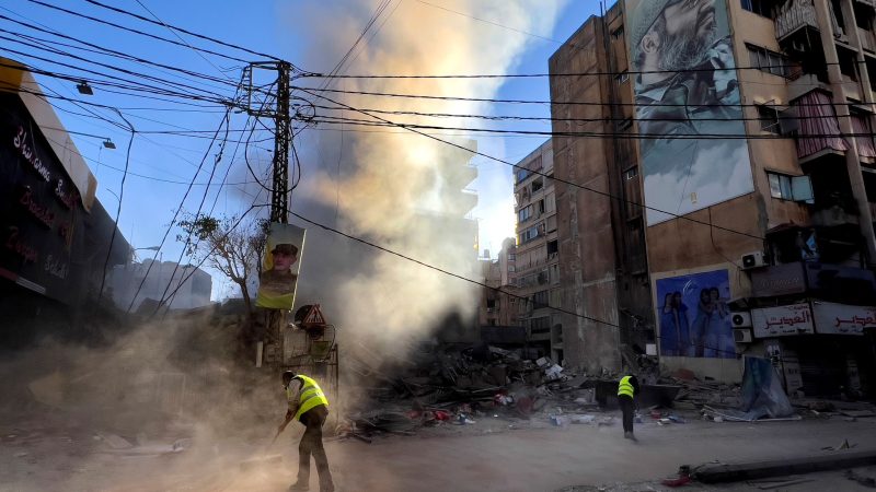 In den südlichen Vororten von Beirut, wo sich die Klinik befindet, ist die Hisbollah besonders stark. (Archivbild)