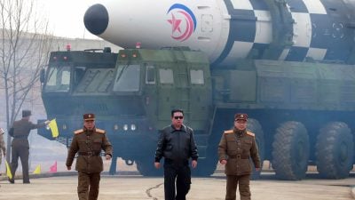 Ungewöhnlich lange Flugzeit: Nordkorea testet ballistische Interkontinentalrakete