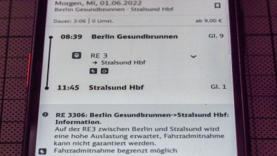 Bahn-App gestört – Cyberangriff ausgeschlossen