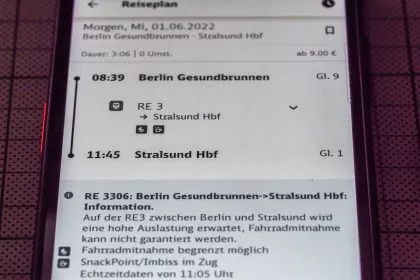 Bahn-App gestört – Cyberangriff ausgeschlossen