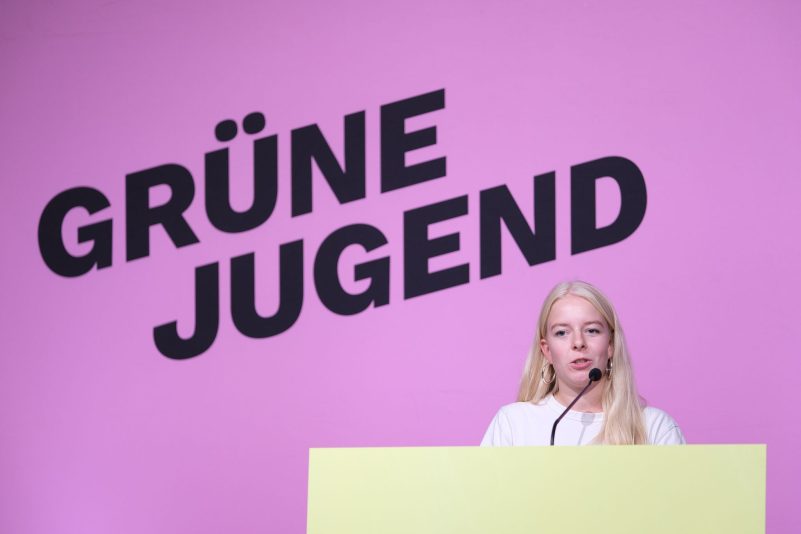 Will eine menschenwürdige Asylpolitik - die neue Vorsitzende der Grünen Jugend, Jette Nietzard