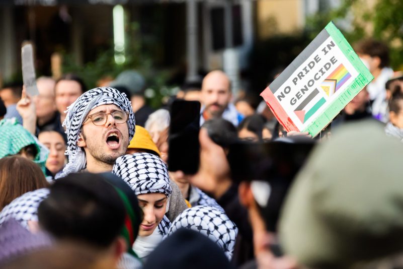 40 Festnahmen bei pro-palästinensischen Demonstrationen in Berlin