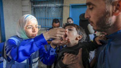 Zweite Polio-Impfrunde im Gazastreifen — mehr als 92.000 Kinder schon geimpft