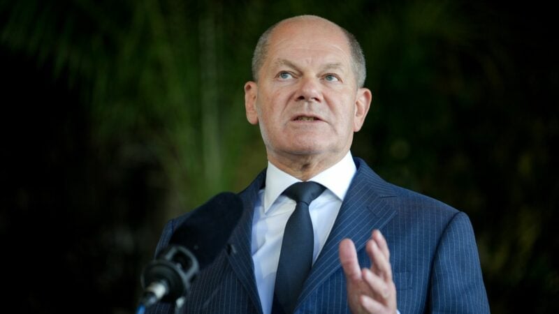 Scholz zeigt sich in Sachen K-Frage unbeirrt.