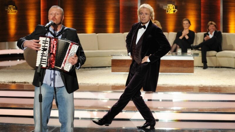 Früher waren sie schon mal gemeinsam auf der Bühne, jetzt wieder: Stefan Raab und Thomas Gottschalk.