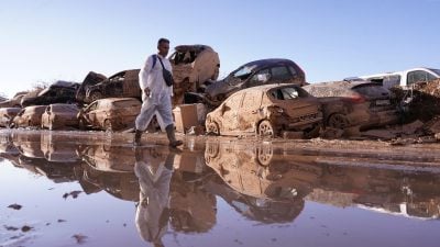 Unwetter in Spanien: Höchste Warnstufe in Katalonien und Andalusien