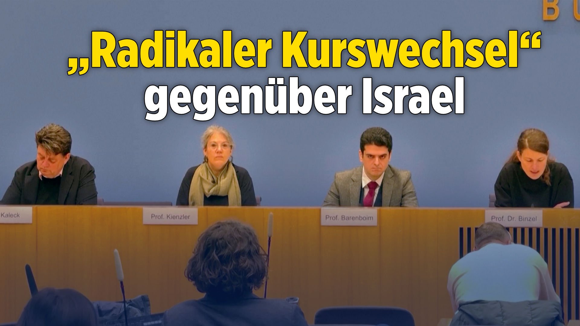 Akademiker fordern „radikalen Kurswechel“ der Bundesregierung gegenüber Israel