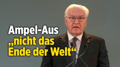 Steinmeier zum Ampel-Aus: „Ende einer Koalition ist nicht das Ende der Welt“