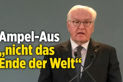 Steinmeier zum Ampel-Aus: „Ende einer Koalition ist nicht das Ende der Welt“