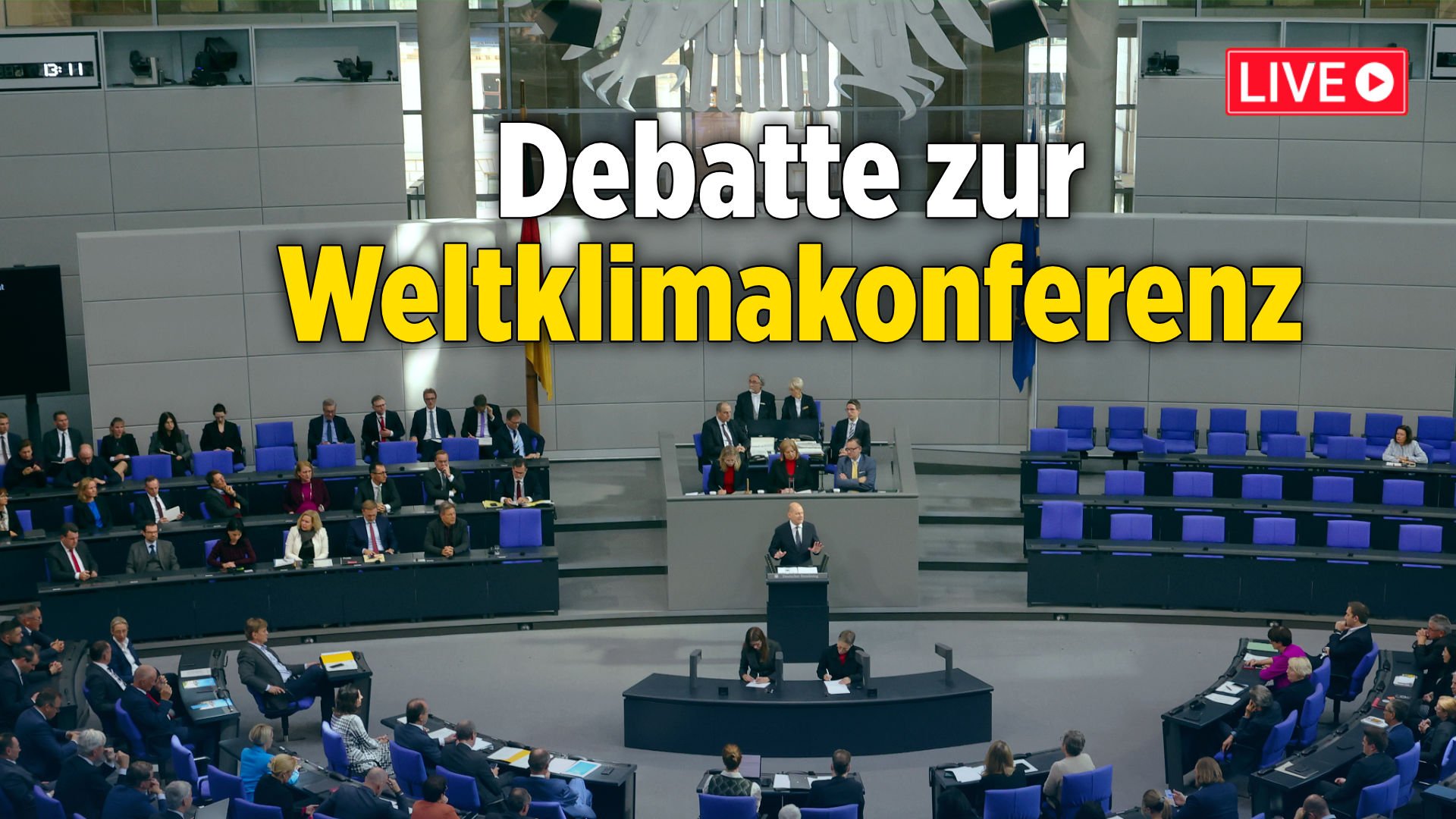 Bundestag: Aktuelle Stunde zur Weltklimakonferenz COP 29