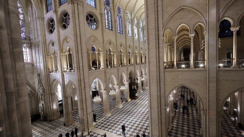 Am 7. Dezember wird Notre-Dame wiedereröffnet.