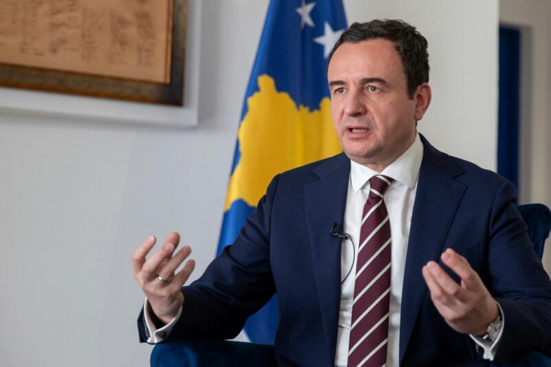Durch den Schaden an einem Wasserkanal sei die Stromversorgung in Teilen des Kosovo in Gefahr, warnt Regierungschef Albin Kurti. (Archivbild)