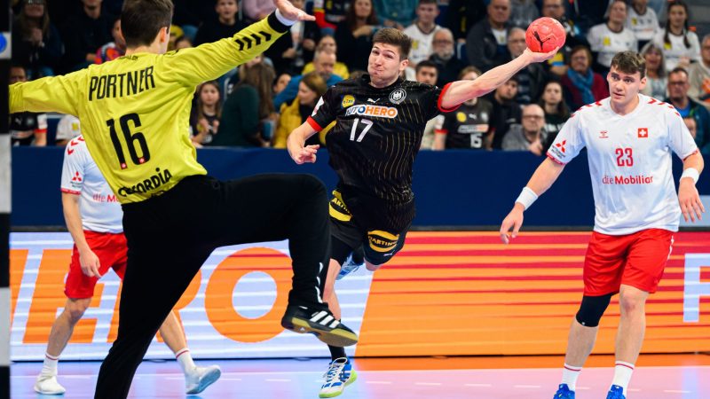 War bester deutscher Werfer beim Sieg der deutschen Handballer gegen die Schweiz: Lukas Zerbe