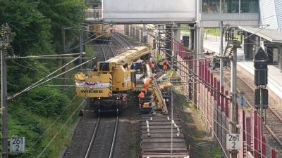 Bauaufträge für Bahnsanierung Hamburg-Berlin vergeben