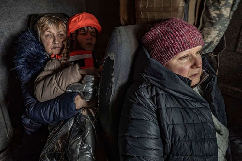 Evakuierung in der Region Donezk geht weiter. (Archivbild)
