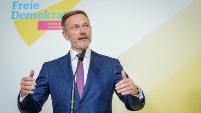 Endgültige Abschaffung des Solidaritätszuschlags auch für Vielverdiener und Stopp aller neuen Regulierungen: Finanzminister Lindner kommt mit einem neuen Forderungspapier.