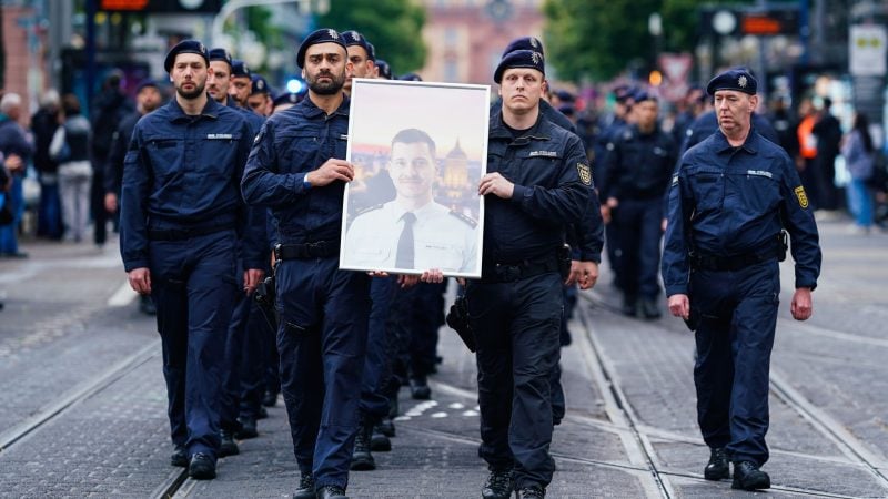 Bei dem Mannheimer Messerangriff wurde Ende Mai ein Polizist getötet. (Archivbild)