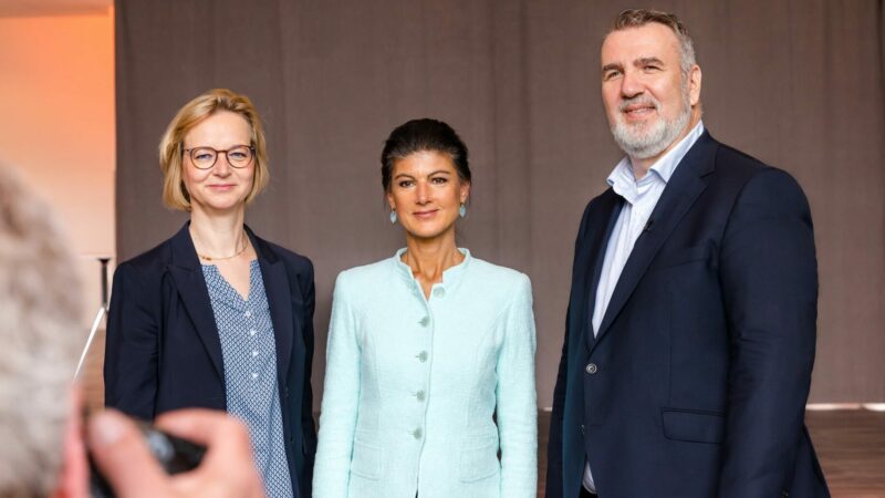 Sahra Wagenknecht (m) hat die Thüringer BSW-Spitze zuletzt hart kritisiert.