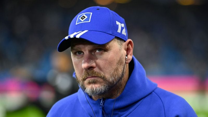 Der HSV  hat Trainer Steffen Baumgart freigestellt.