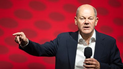 Olaf Scholz muss bis zu 19 Prozentpunkte Rückstand auf die Union aufholen, wenn er im Kanzleramt bleiben will.