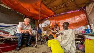 Flüchtlingsrat-Chef Egeland: Sudan vor totalem Zusammenbruch