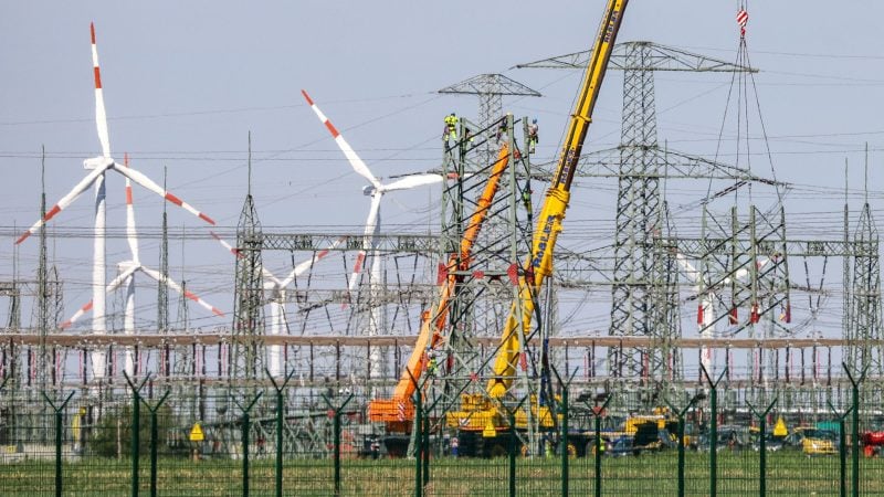 Der Ausbau der Stromnetze sorgt für Belastungen.