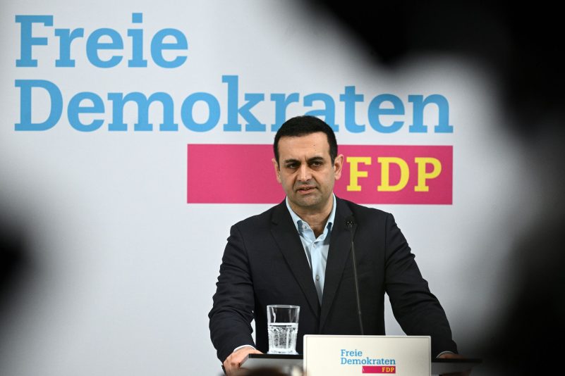FDP-Generalsekretär Bijan Djir-Sarai ist zurückgetreten.